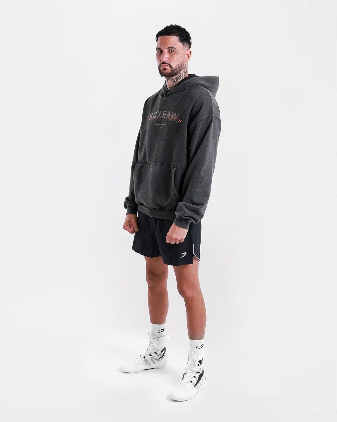 Худі Poetry In Motion Oversized Чорне, S