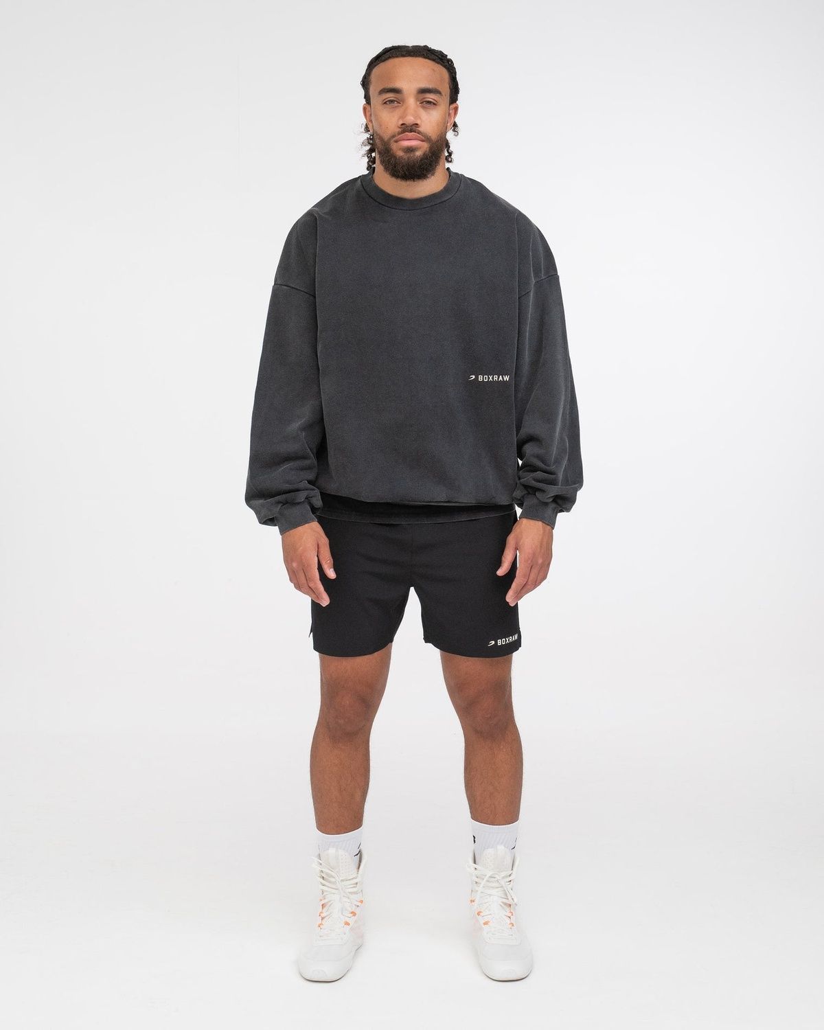 Світшот Sparring Club Oversized Чорний, XS