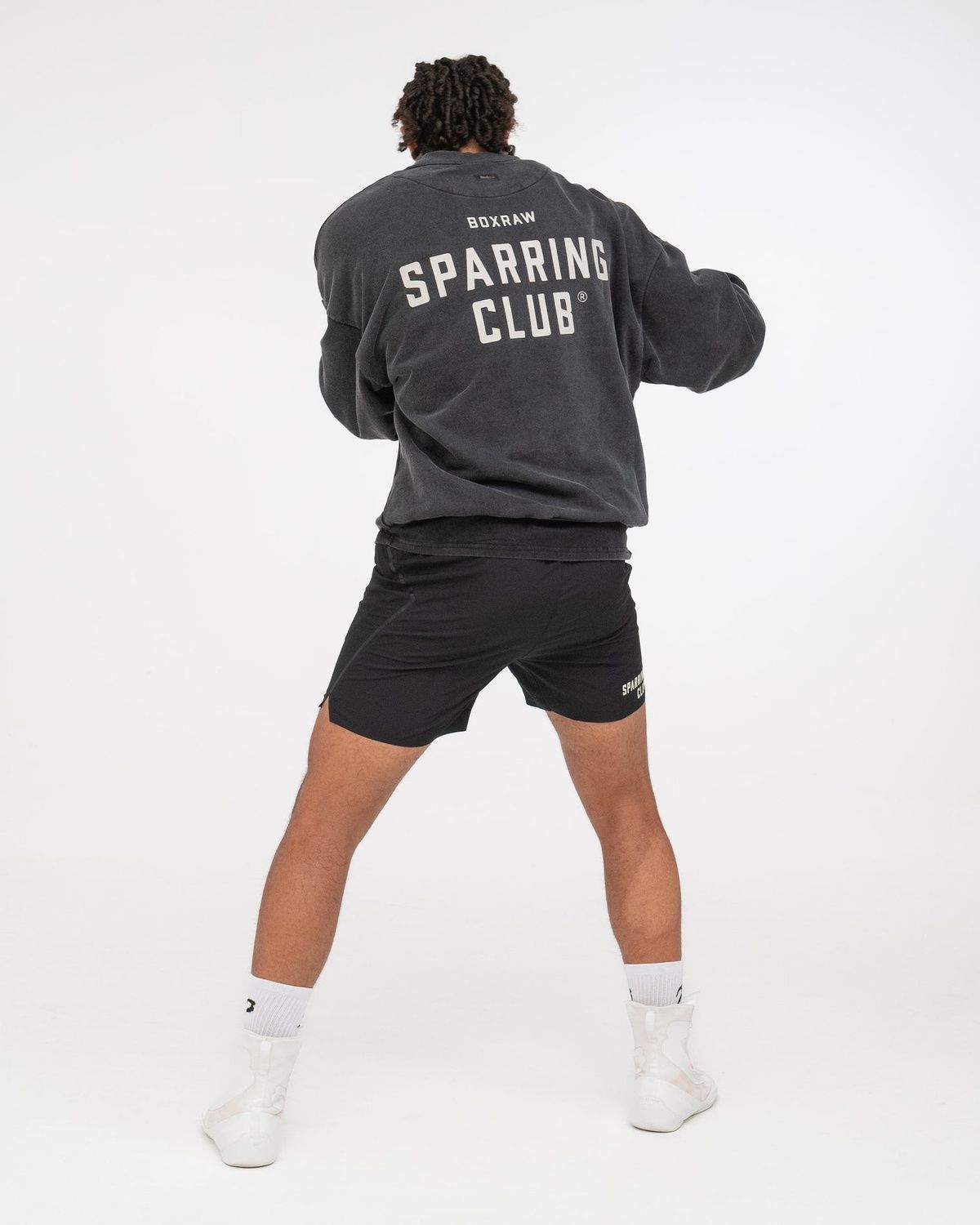 Світшот Sparring Club Oversized Чорний, XS