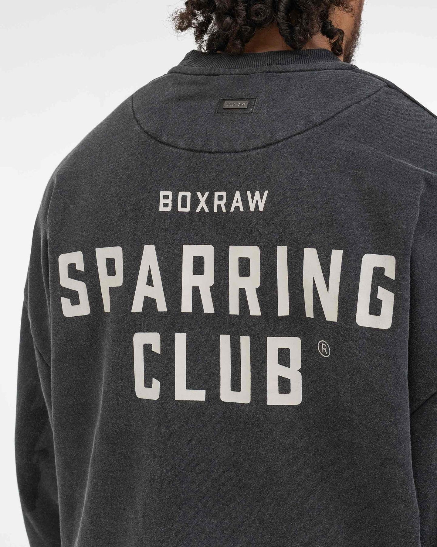Світшот Sparring Club Oversized Чорний, XS