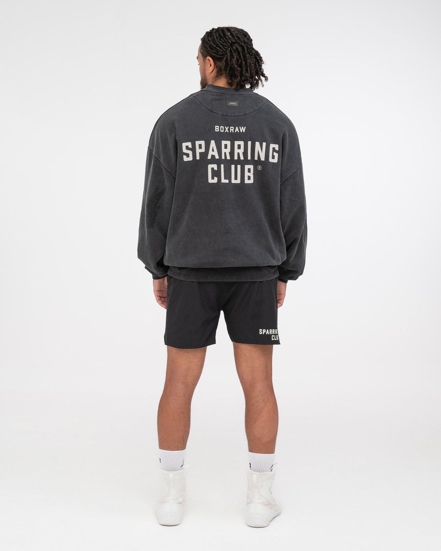 Світшот Sparring Club Oversized Чорний, XS