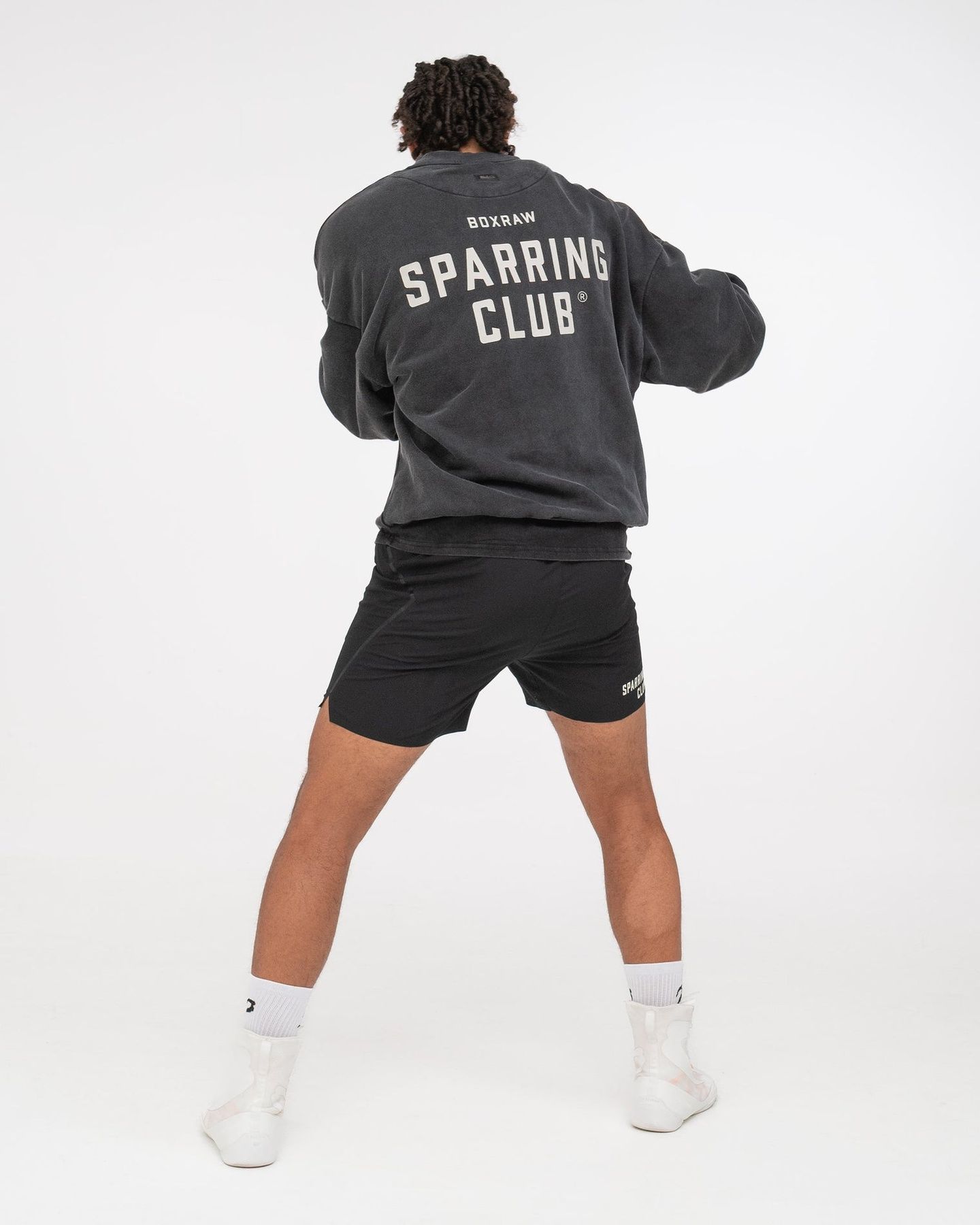 Світшот Sparring Club Oversized Чорний, XS