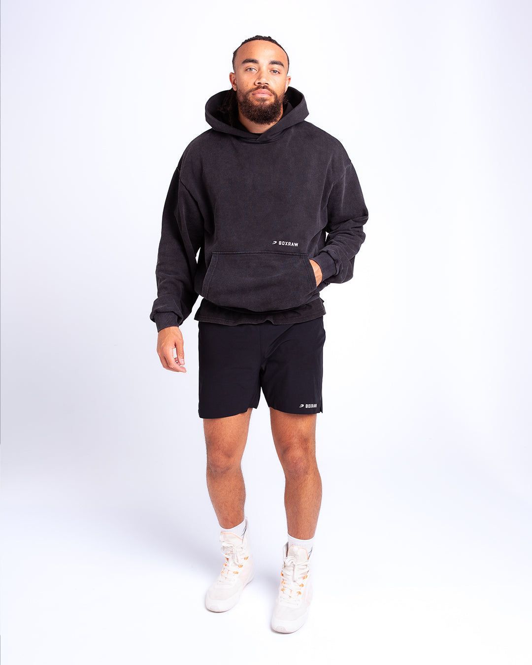 Худі Sparring Club Oversized - Чорне, XS
