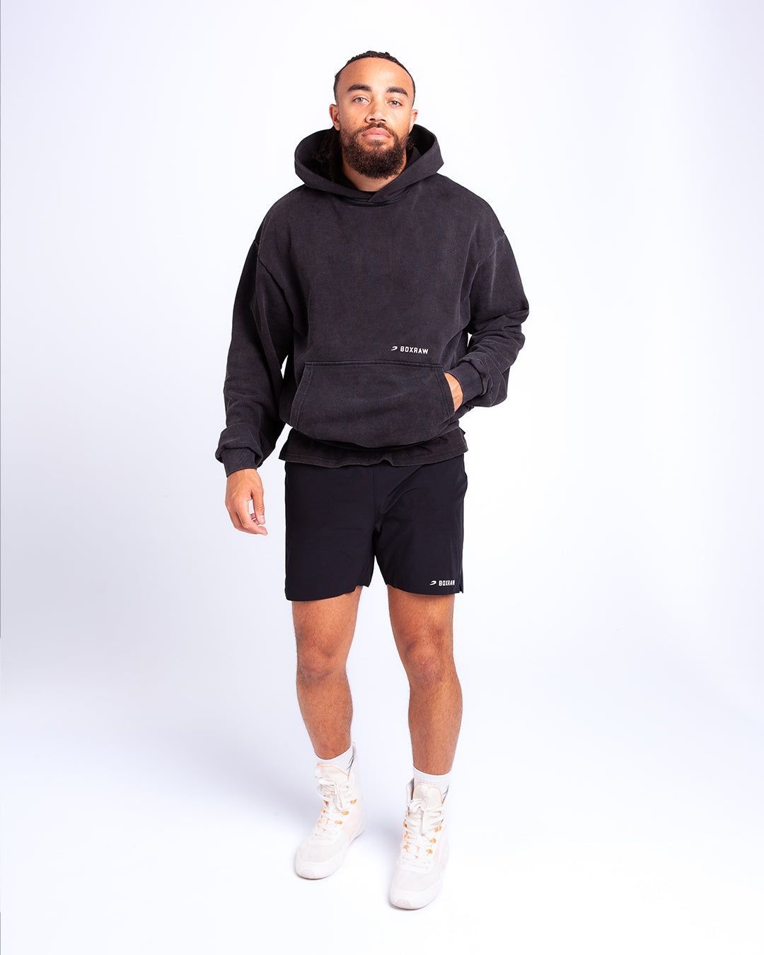 Худі Sparring Club Oversized - Чорне, XS