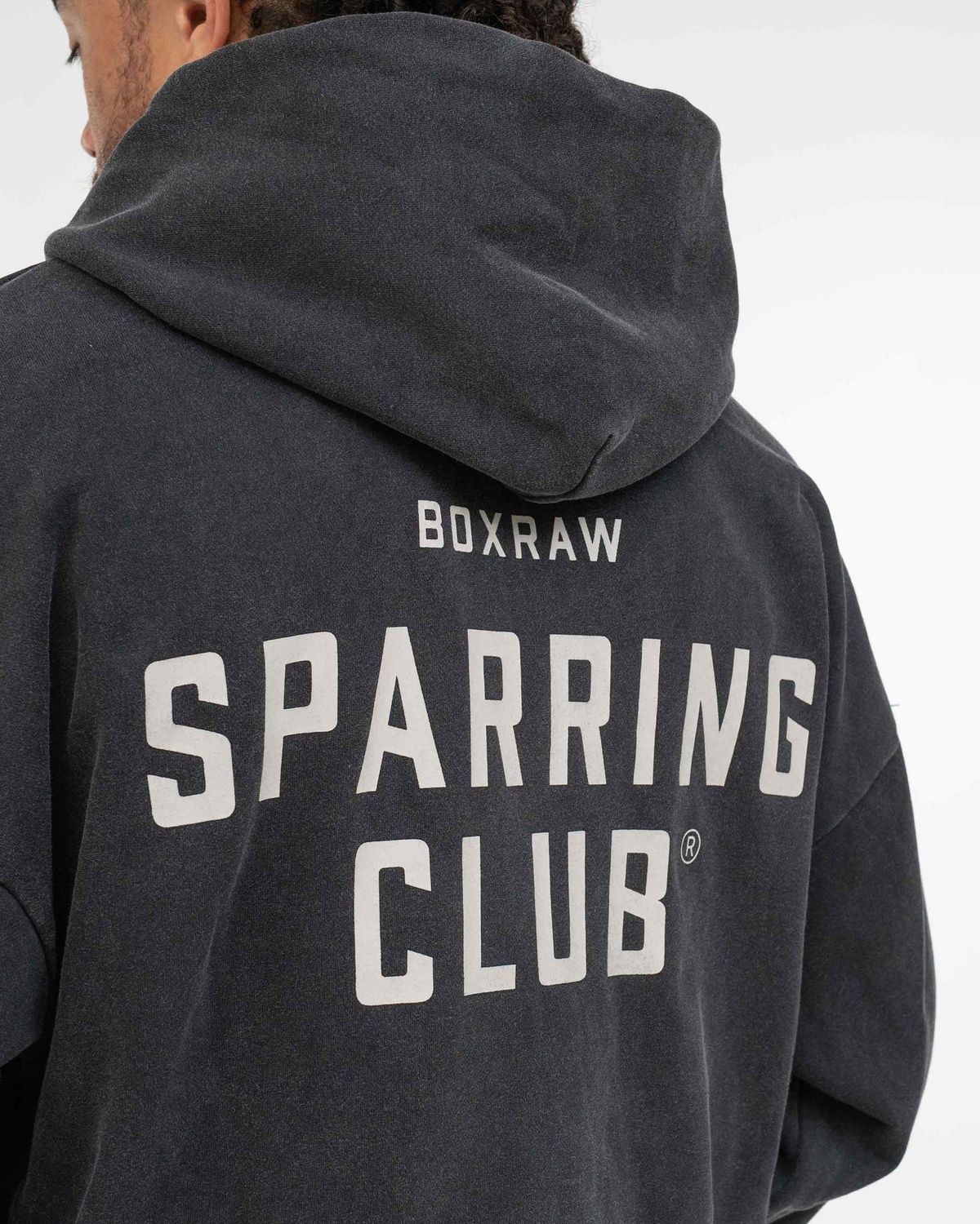 Худі Sparring Club Zip Чорне, M