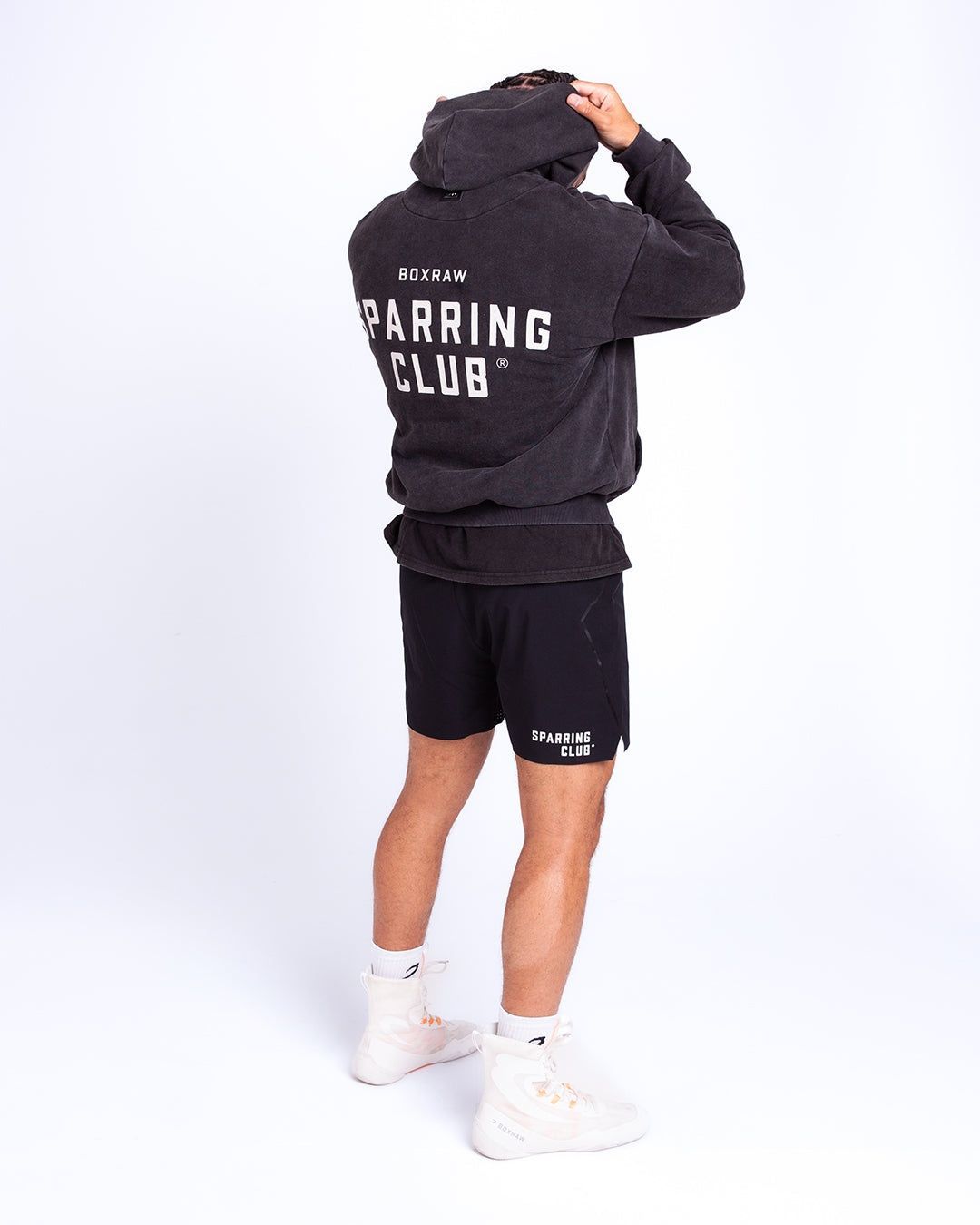 Худі Sparring Club Oversized - Чорне, S