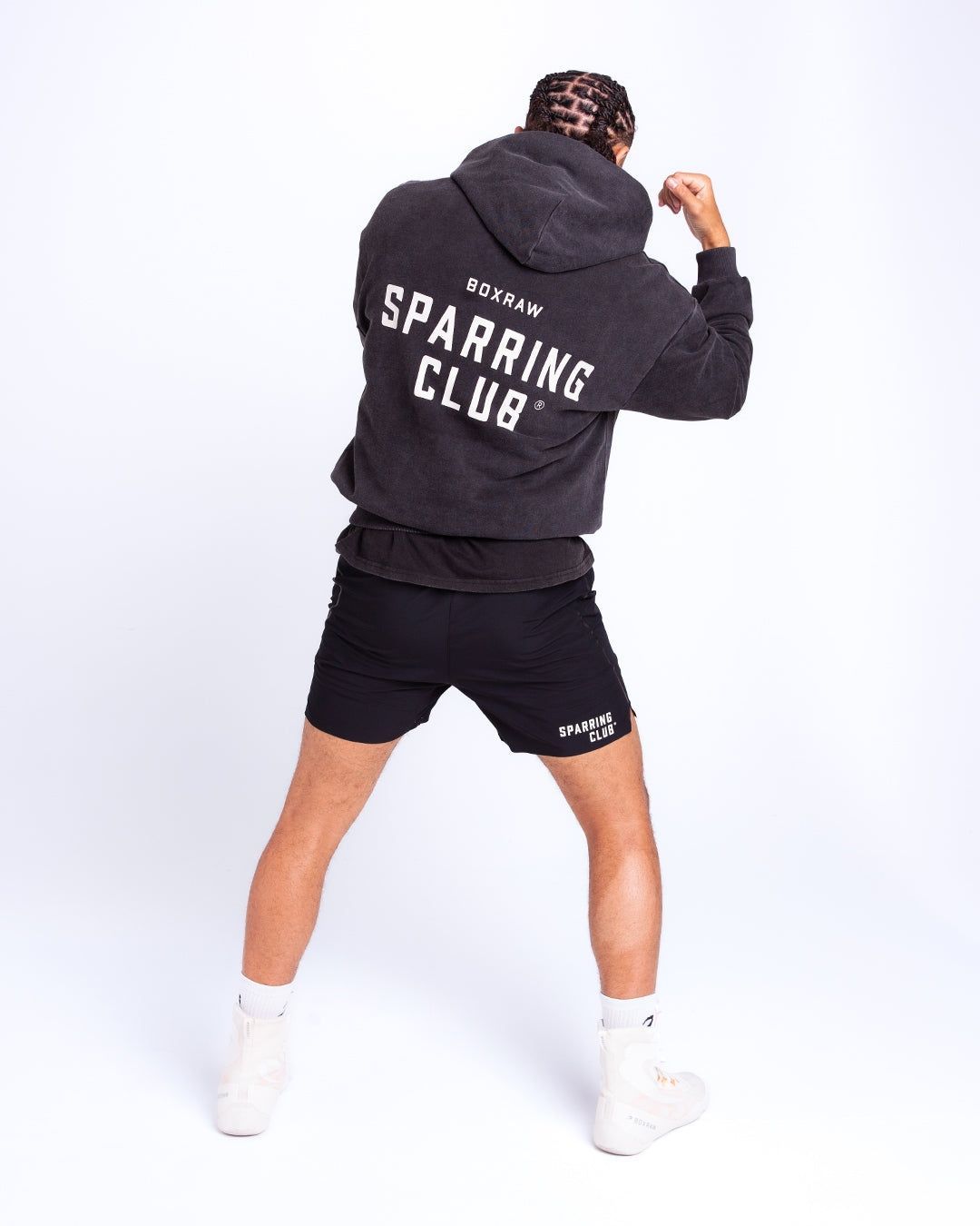 Худі Sparring Club Oversized - Чорне, S