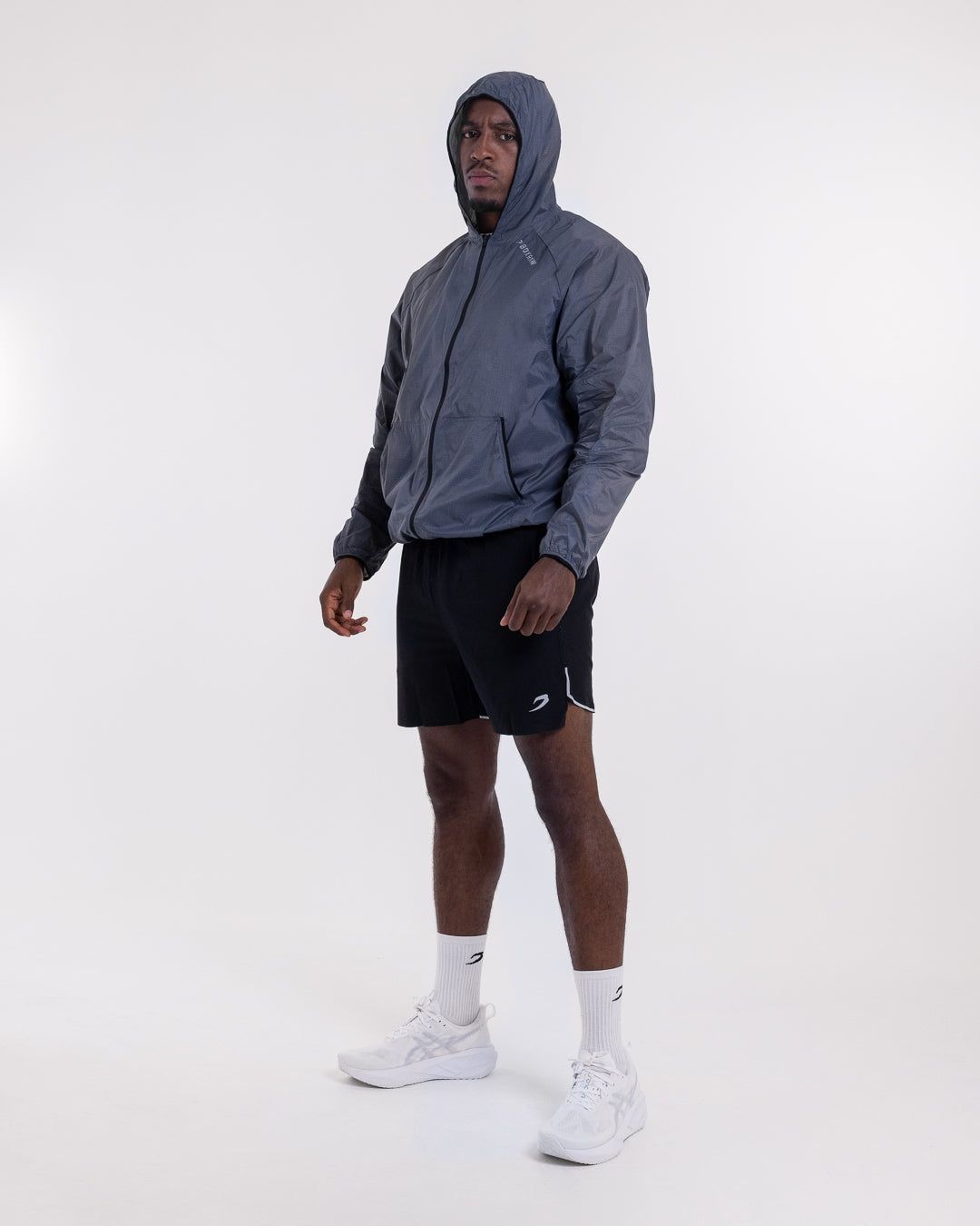 Вітровка Genaro Zip Темно-сіра, XS