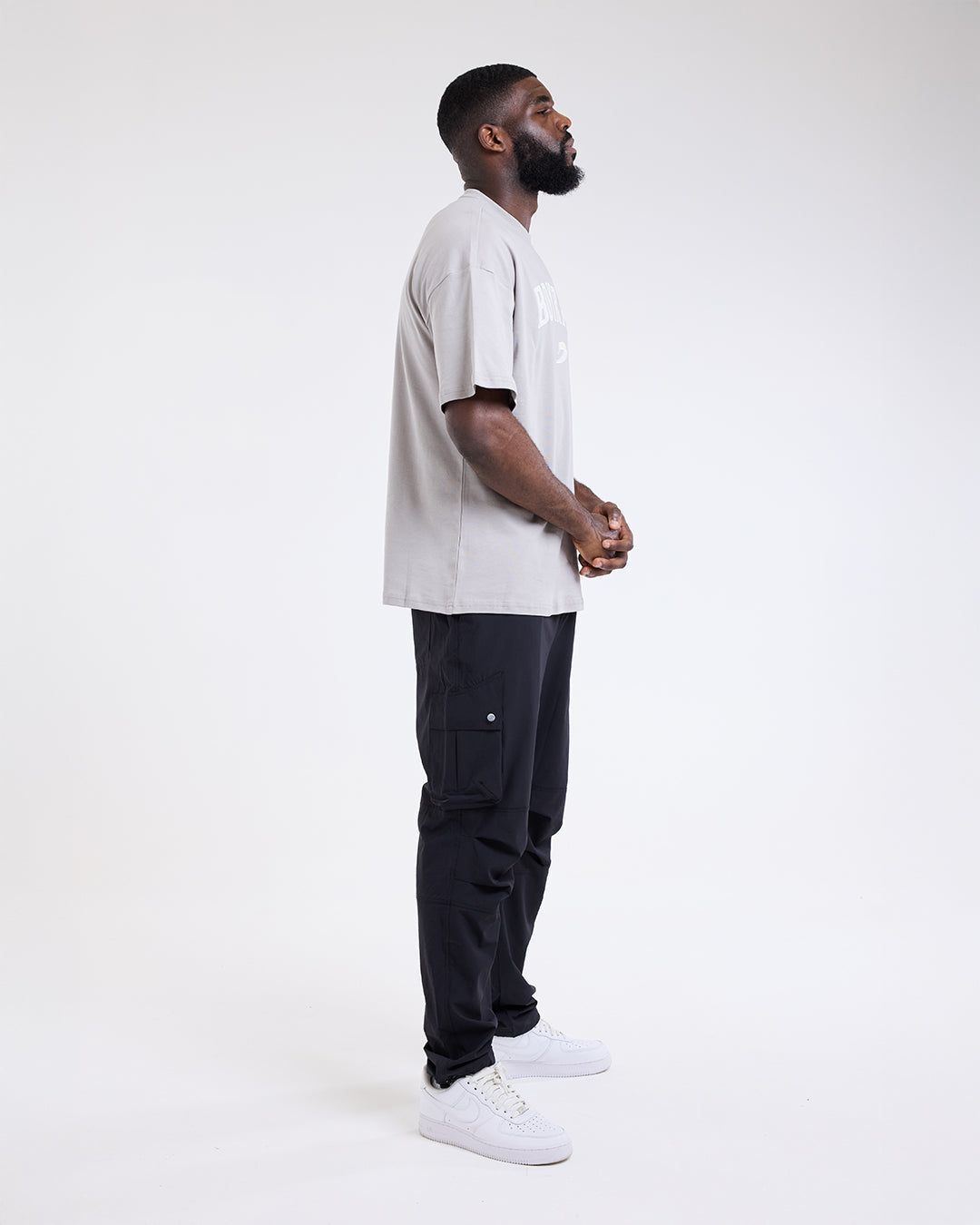 Футболка East Street Oversized Сіра, XS