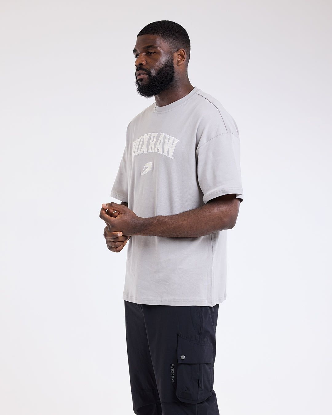 Футболка East Street Oversized Сіра, XS