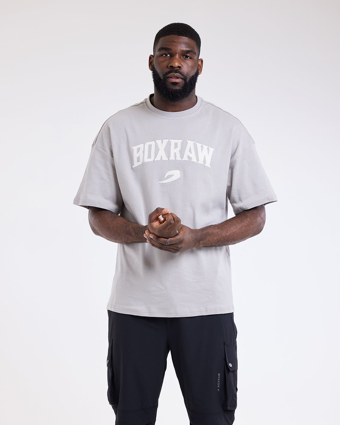 Футболка East Street Oversized Сіра, XS