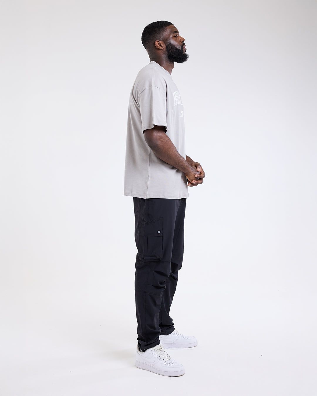 Футболка East Street Oversized Сіра, XS