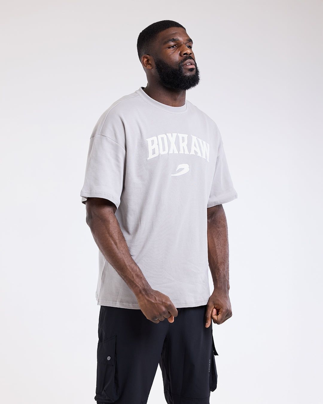 Футболка East Street Oversized Сіра, XS