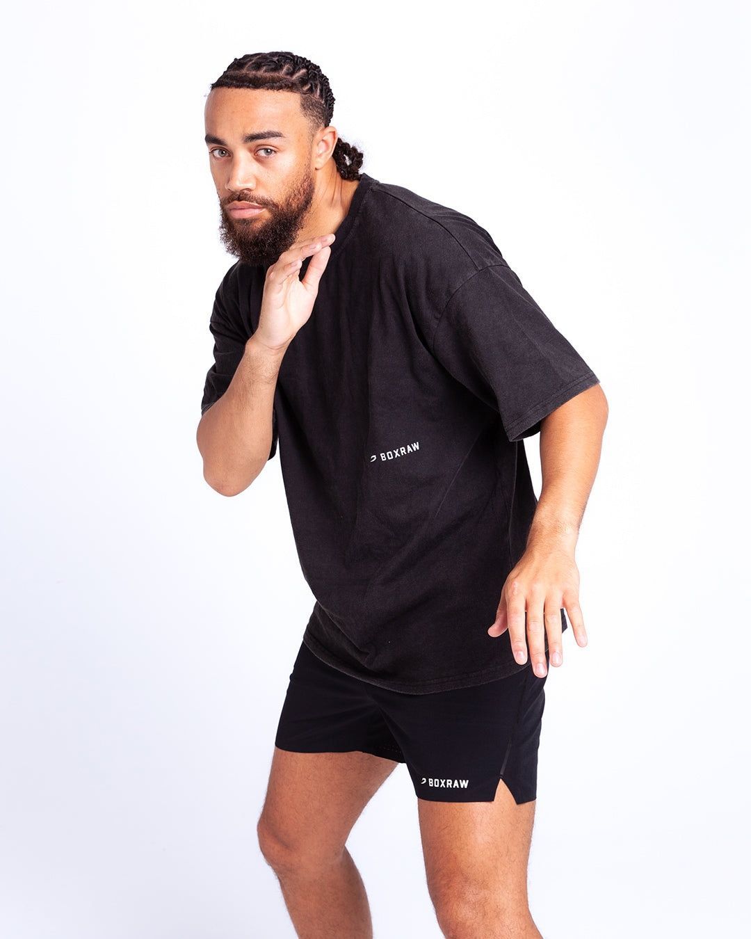 Футболка Sparring Club Oversized - Чорна, XS