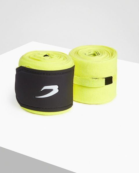 Бинти для боксу BOXRAW 4,5 м - Жовті, 4.5м