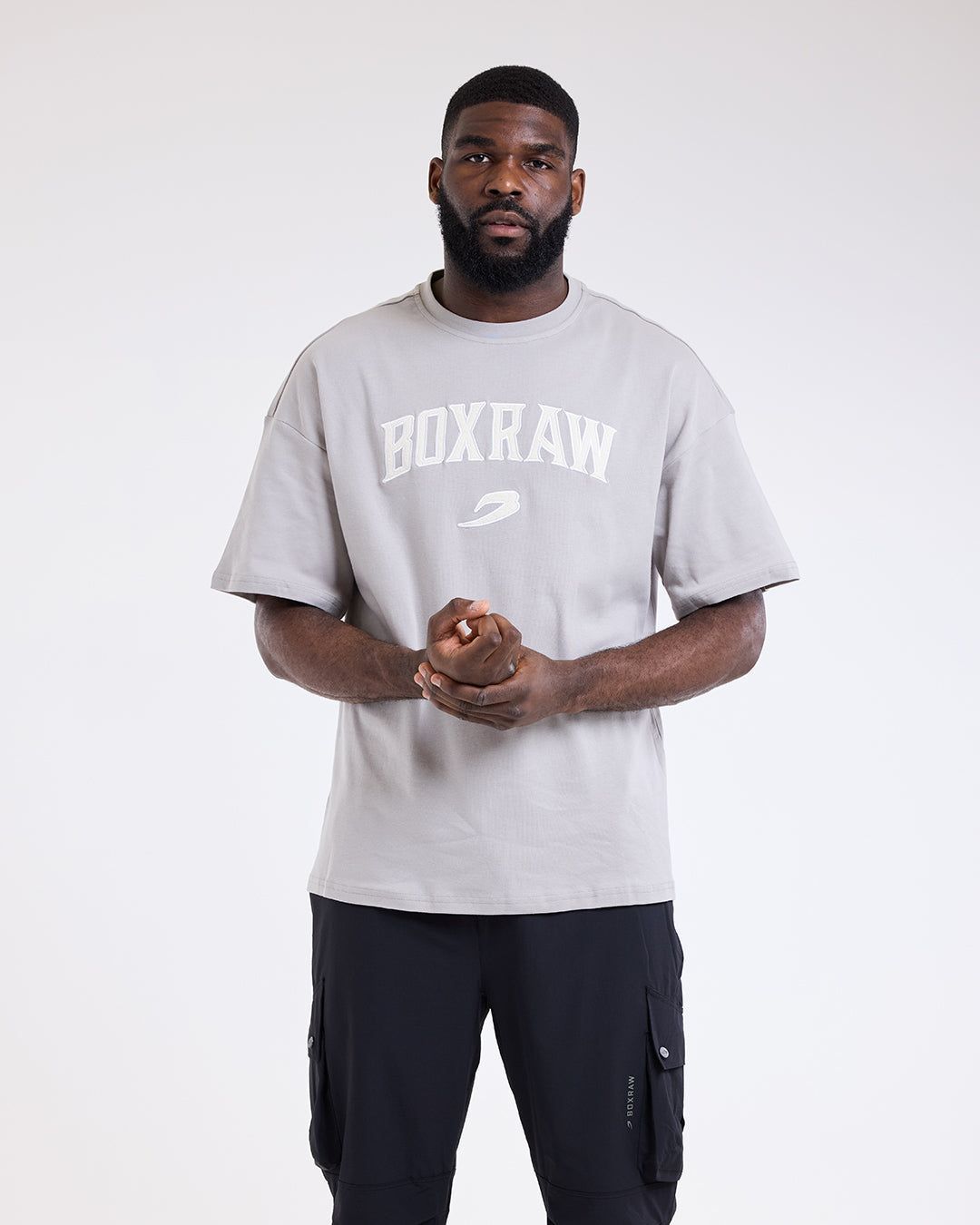 Футболка East Street Oversized Сіра, M