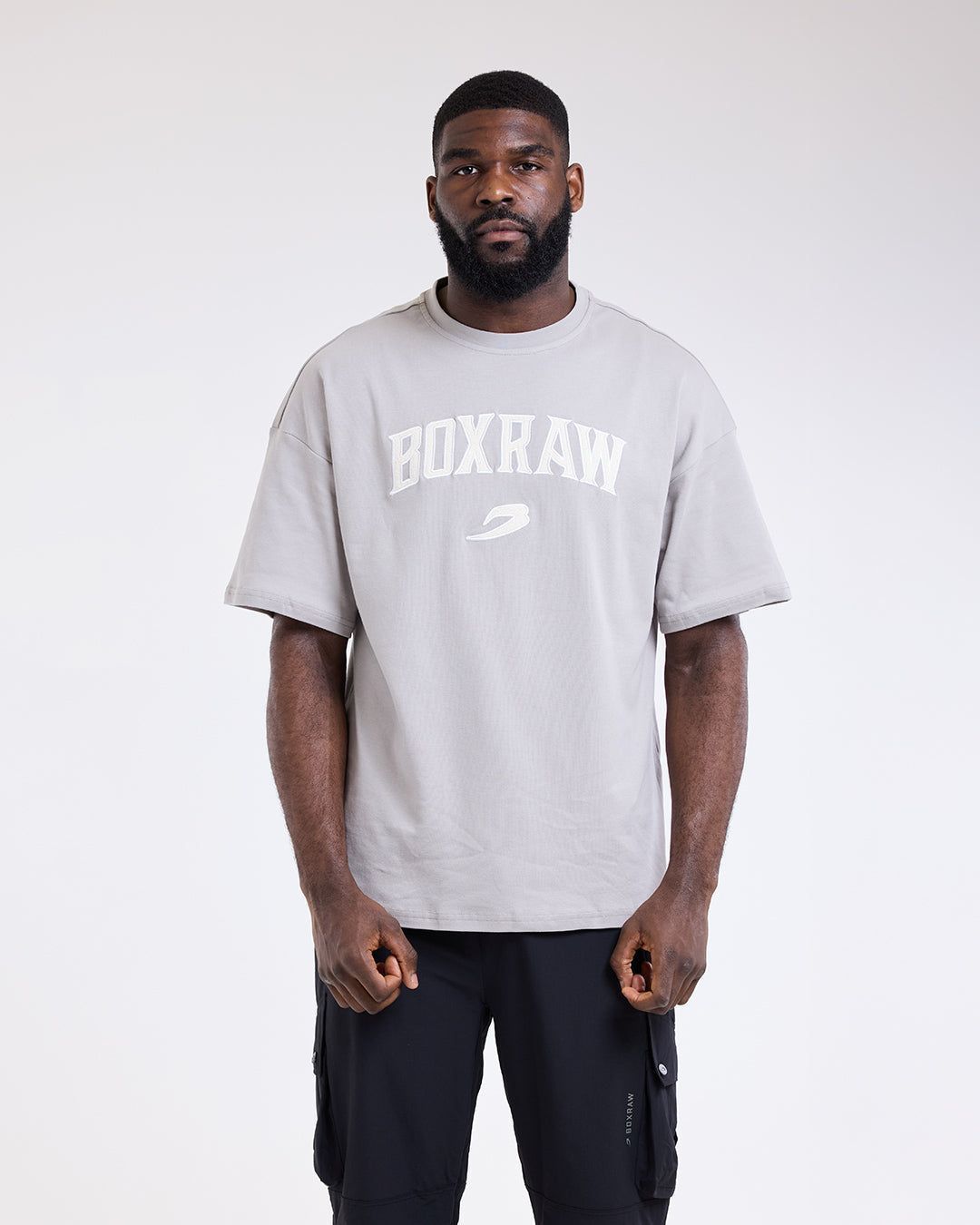 Футболка East Street Oversized Сіра, M