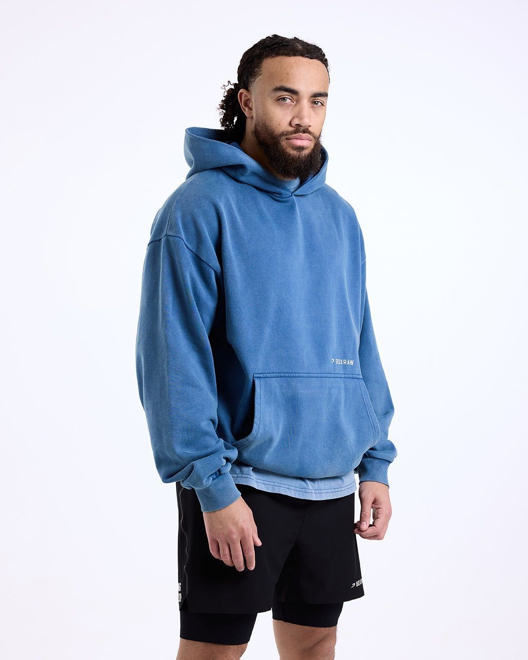 Худі Sparring Club Oversized - Блакитне, XS