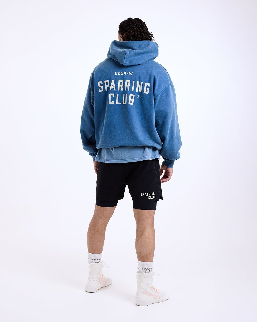 Худі Sparring Club Oversized - Блакитне, S