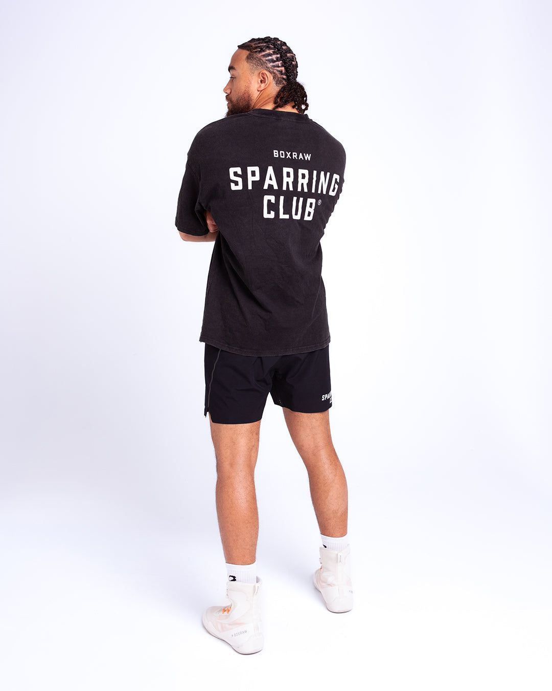 Футболка Sparring Club Oversized - Чорна, L