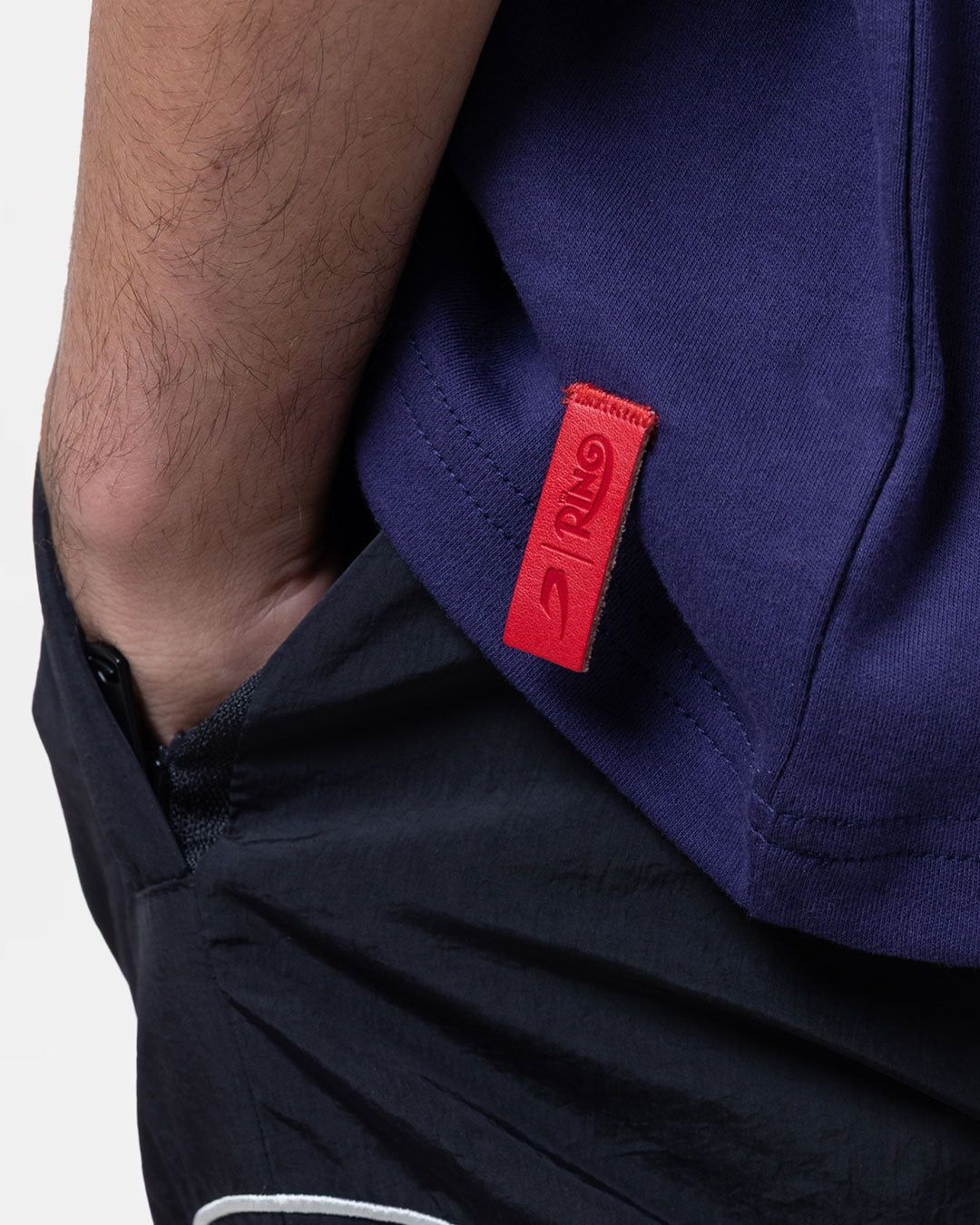 Футболка Ring x BOXRAW Larry Holmes Oversized Фіолетова, XS