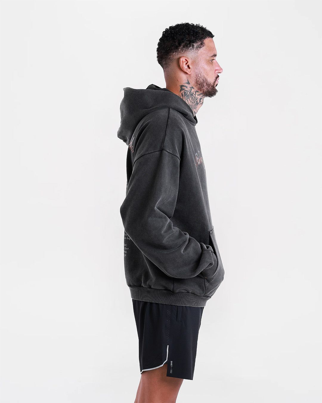 Худі Poetry In Motion Oversized Чорне, M