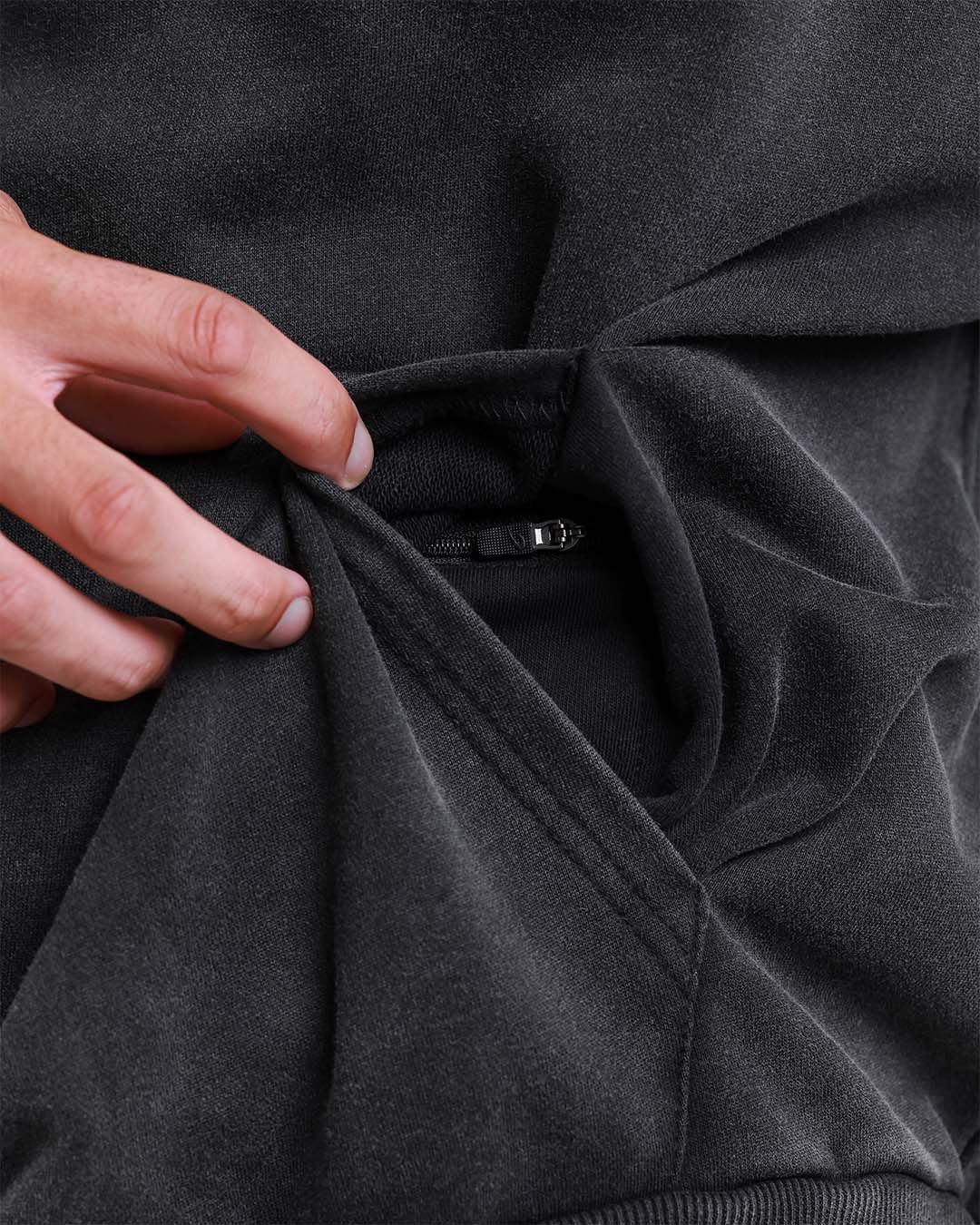 Худі Poetry In Motion Oversized Чорне, M