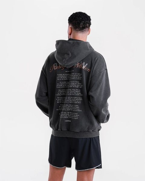 Худі Poetry In Motion Oversized Чорне, M