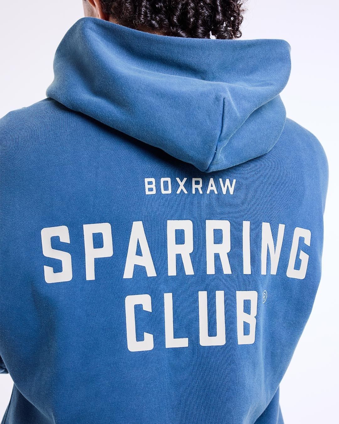 Худі Sparring Club Oversized - Блакитне, L