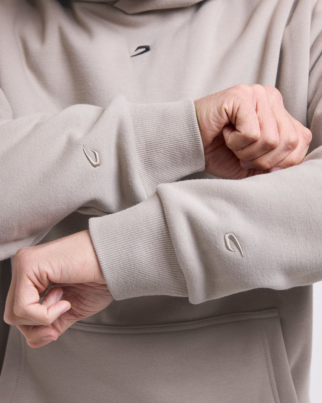 Худі Strike Oversized Бежеве, S