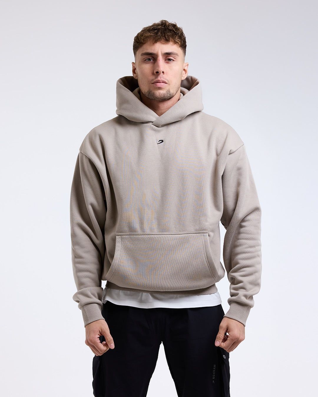 Худі Strike Oversized Бежеве, S