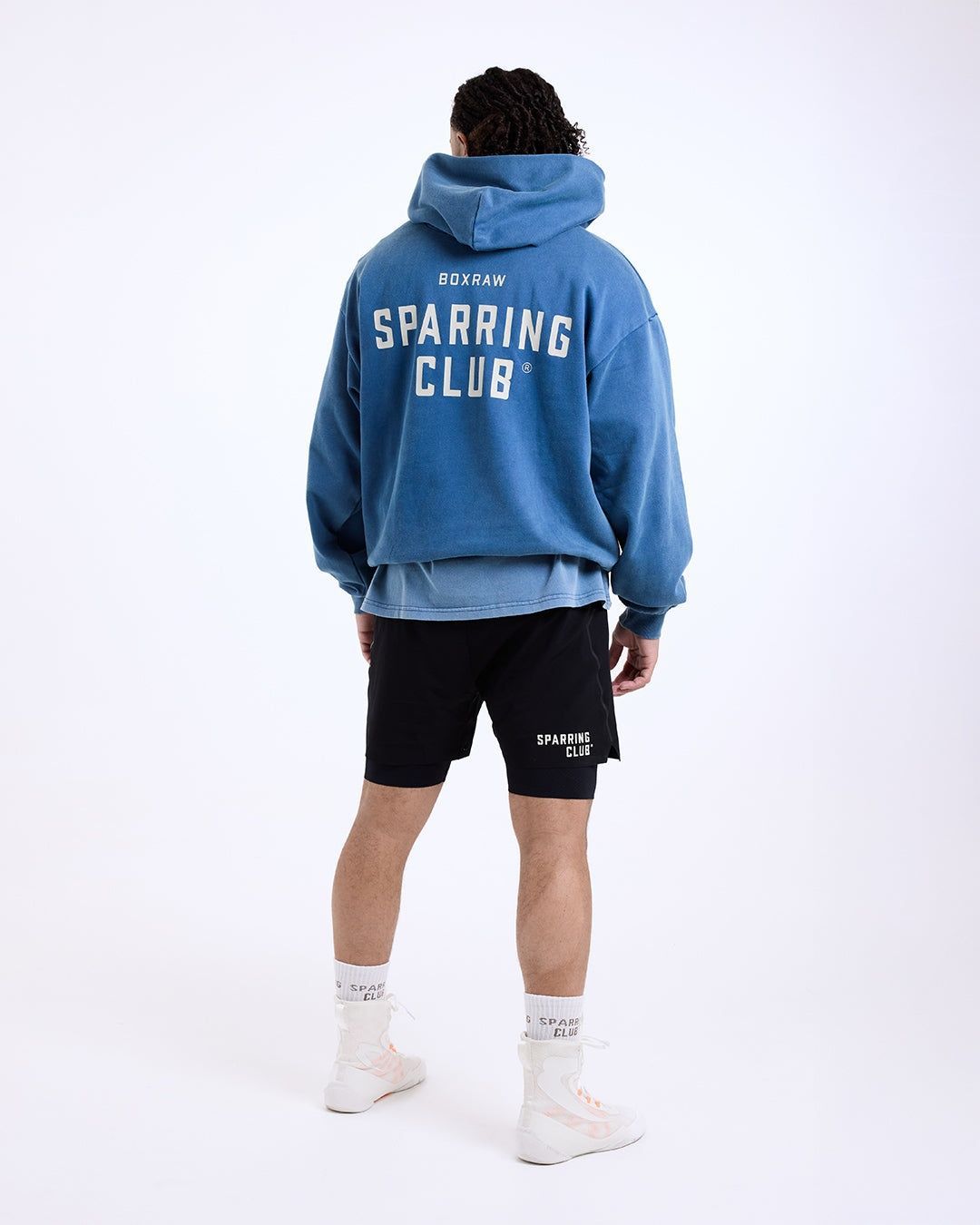 Худі Sparring Club Oversized - Блакитне, L