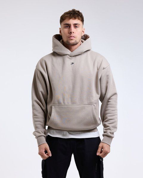 Худі Strike Oversized Бежеве, S
