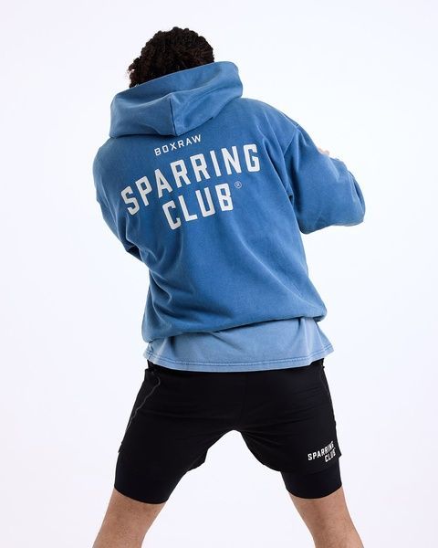 Худі Sparring Club Oversized - Блакитне, L