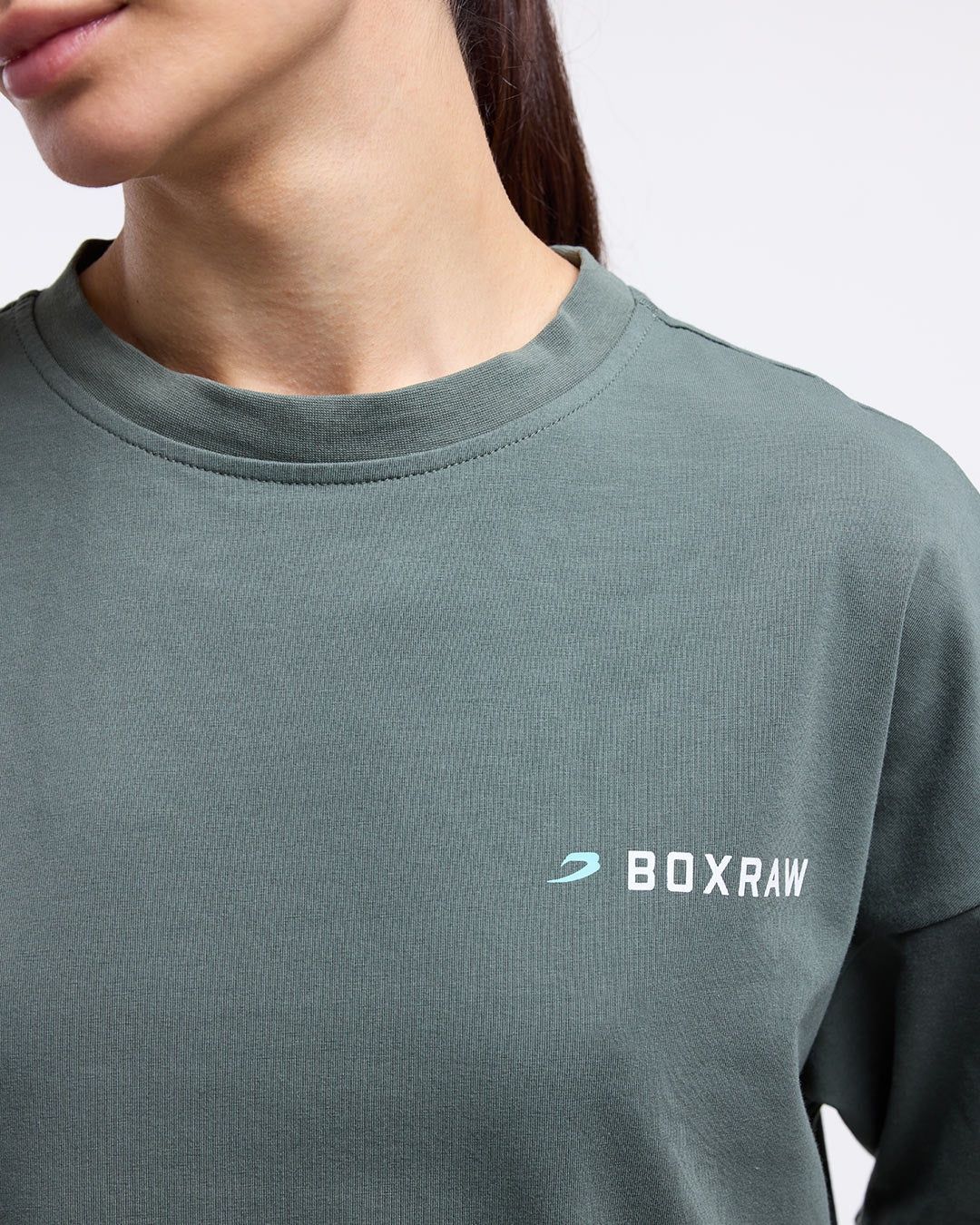 Футболка We Don't Play Boxing Oversized Зелена, XL