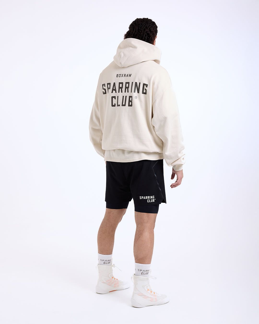 Худі Sparring Club Oversized - Бежеве, XS
