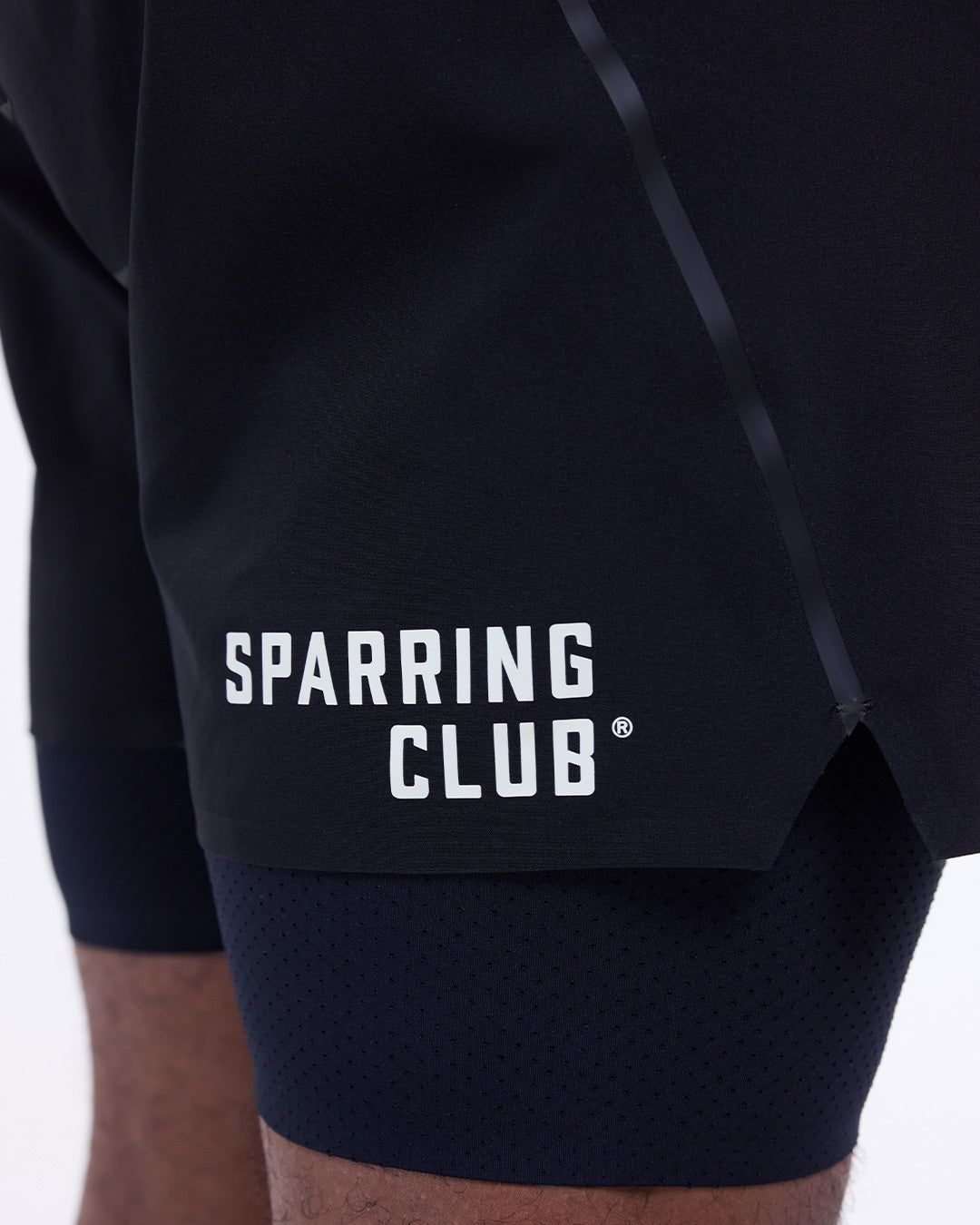 Шорти Sparring Club 2-in-1 Чорні, S