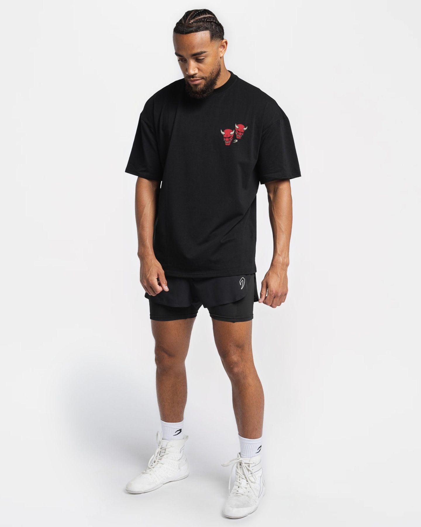 Футболка Death Before Dishonor Oversized Чорна, XS