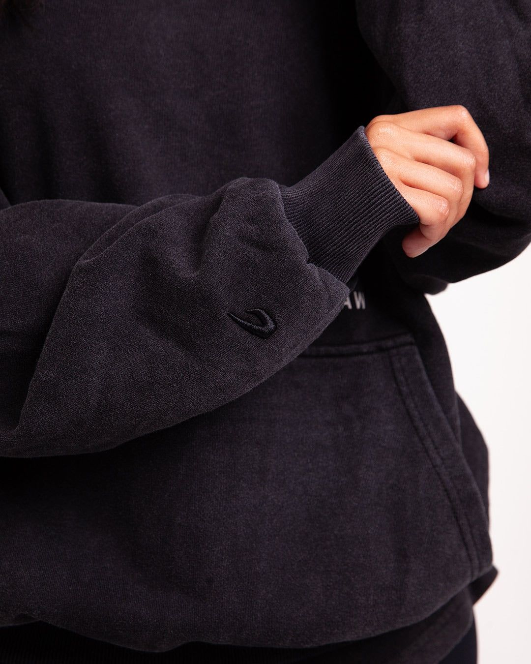 Худі Sparring Club Oversized - Чорне, XS