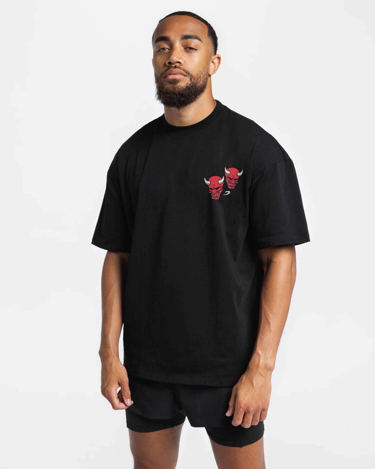 Футболка Death Before Dishonor Oversized Чорна, M