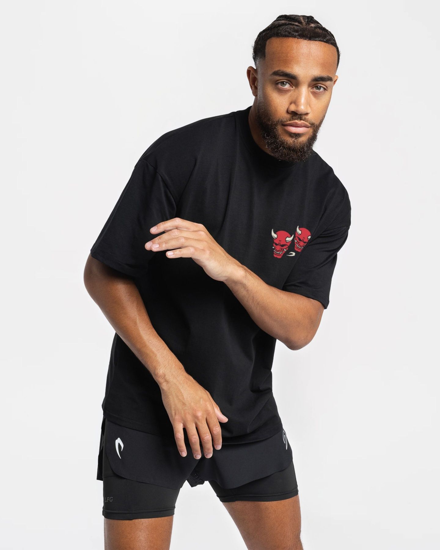 Футболка Death Before Dishonor Oversized Чорна, M