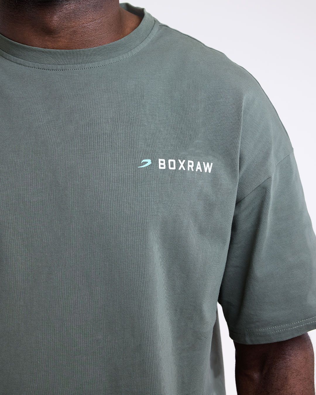 Футболка We Don't Play Boxing Oversized Зелена, M