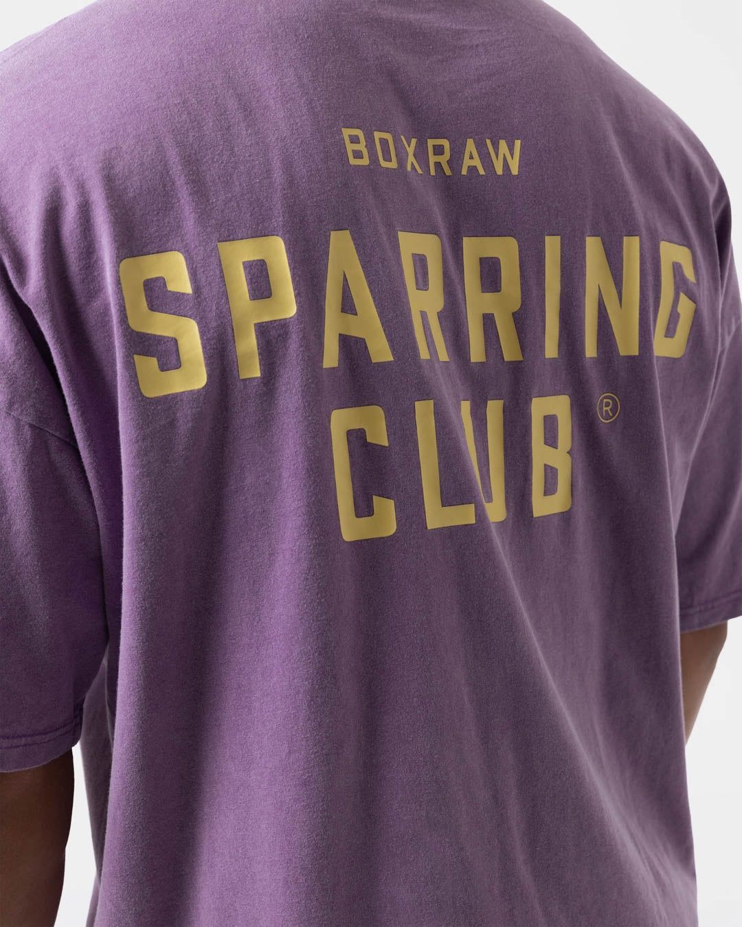 Футболка Sparring Club Oversized Фіолетова, XS