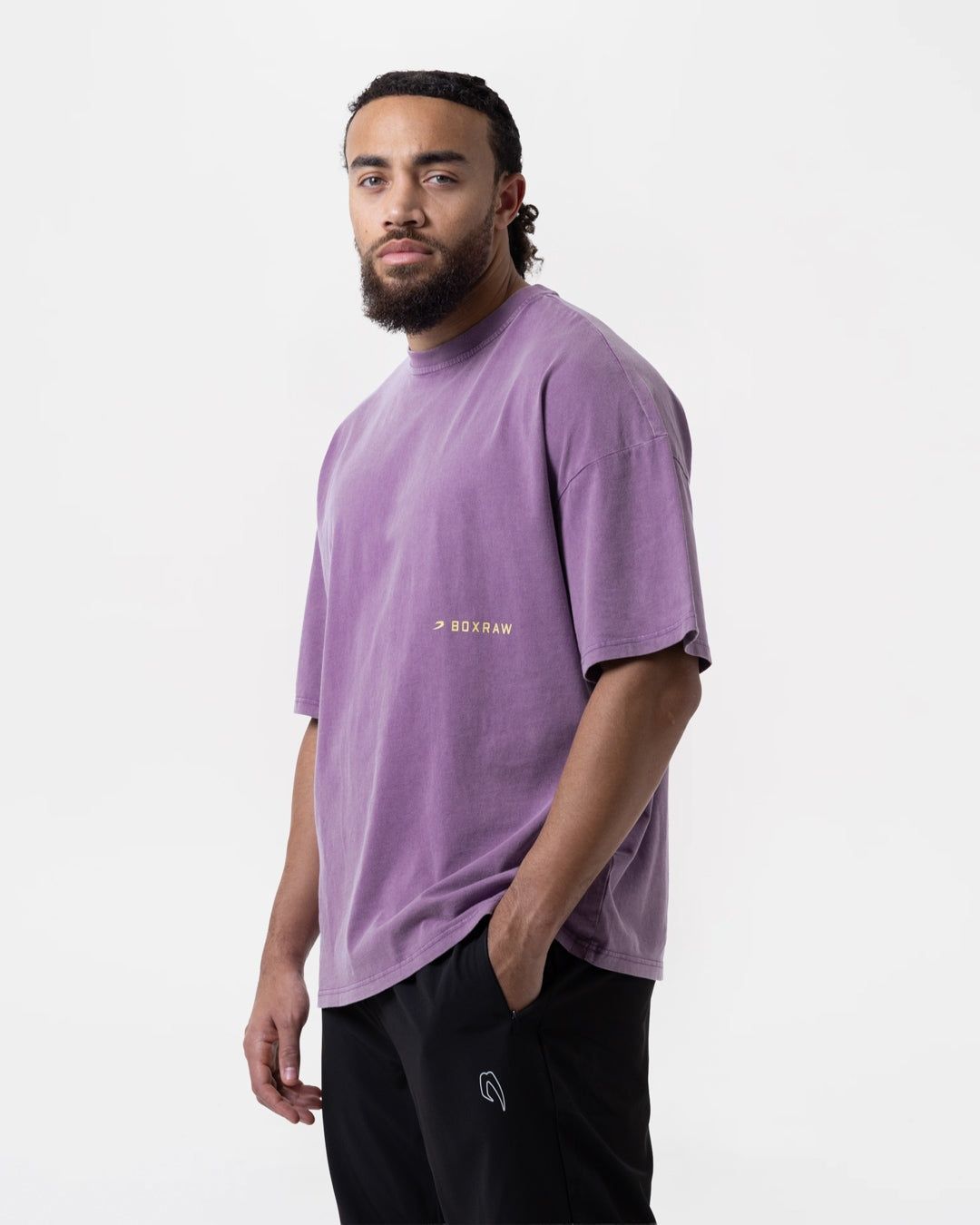Футболка Sparring Club Oversized Фіолетова, XS