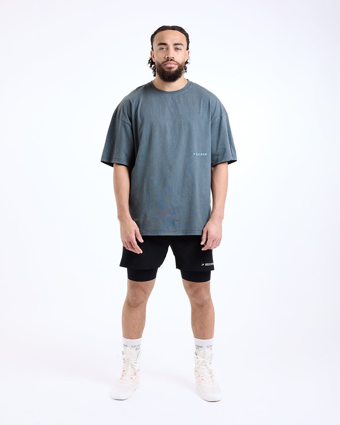 Футболка Sparring Club Oversized - Сіра, XS
