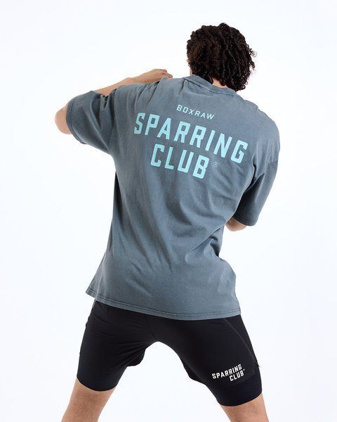 Футболка Sparring Club Oversized - Сіра, XS