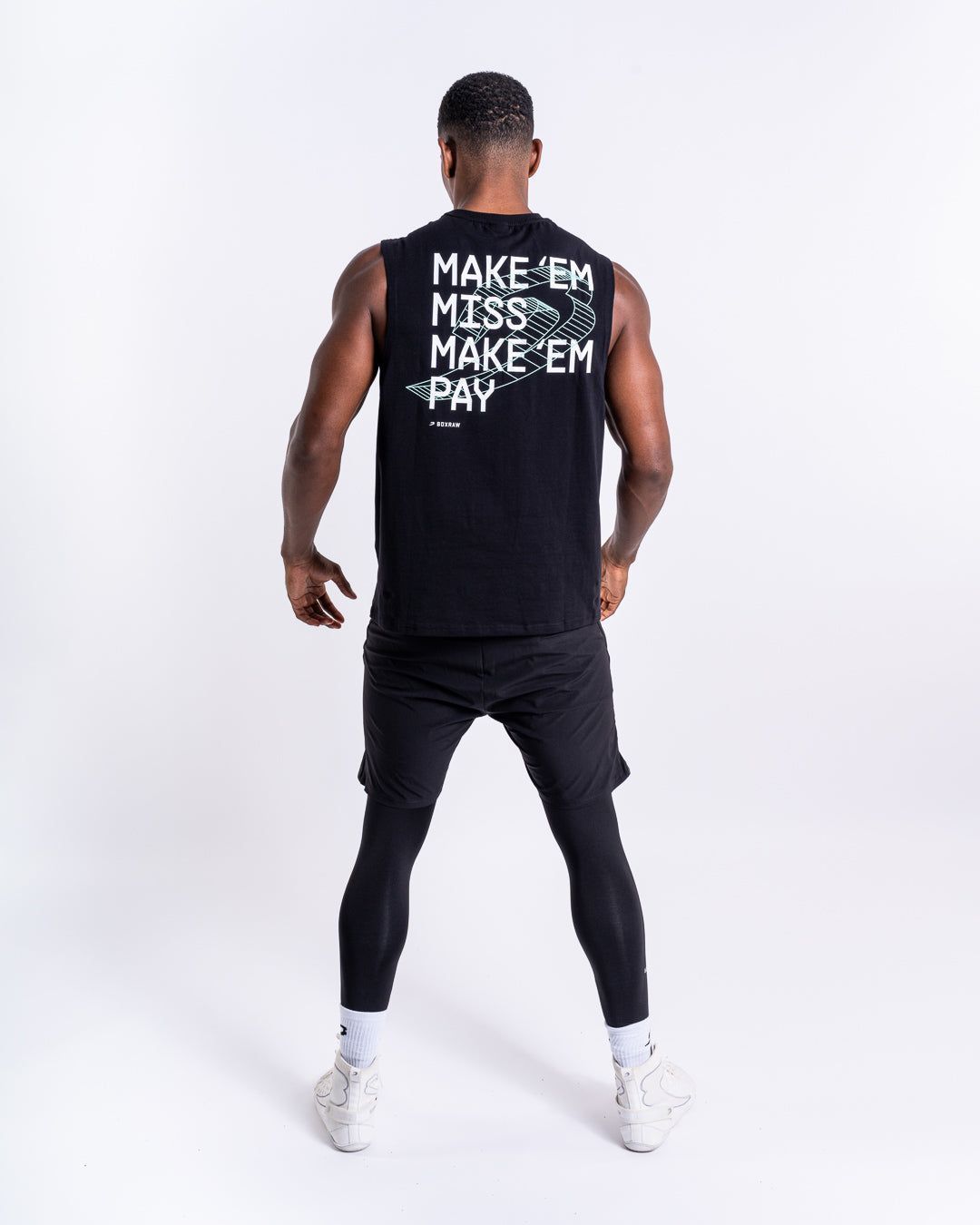 Майка Make 'Em Miss Muscle - Чорна, S