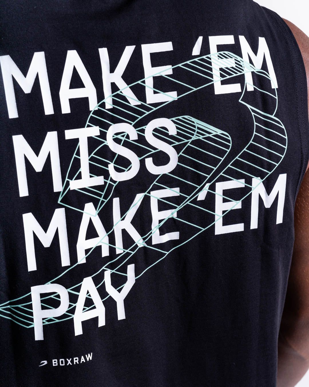 Майка Make 'Em Miss Muscle - Чорна, S