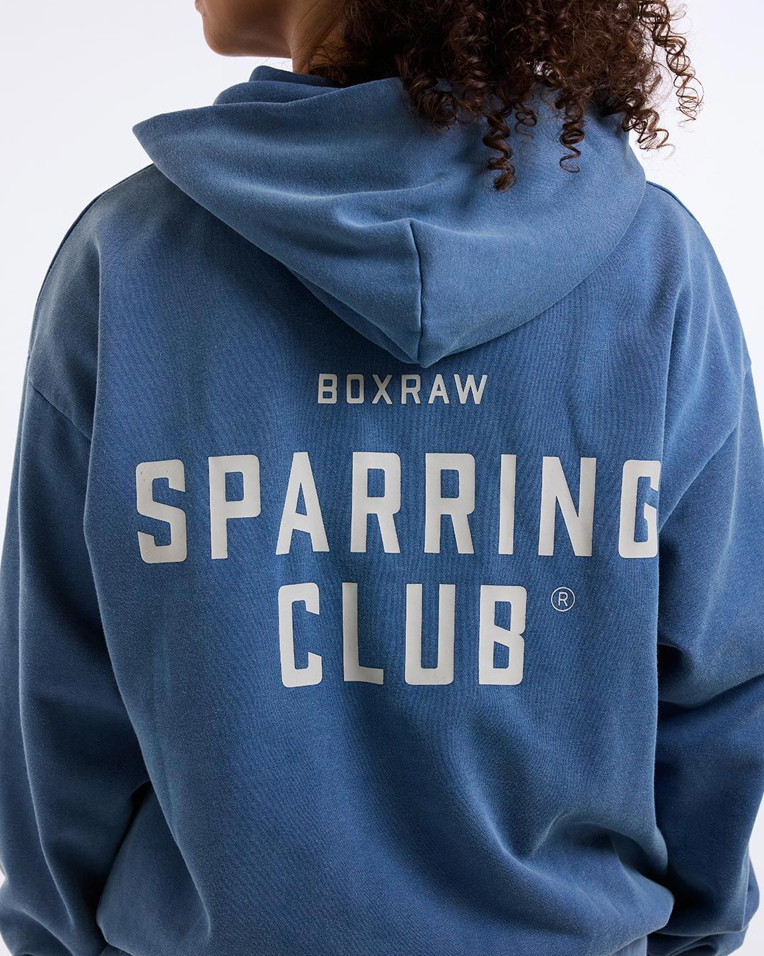 Худі Sparring Club Oversized - Блакитне, XS