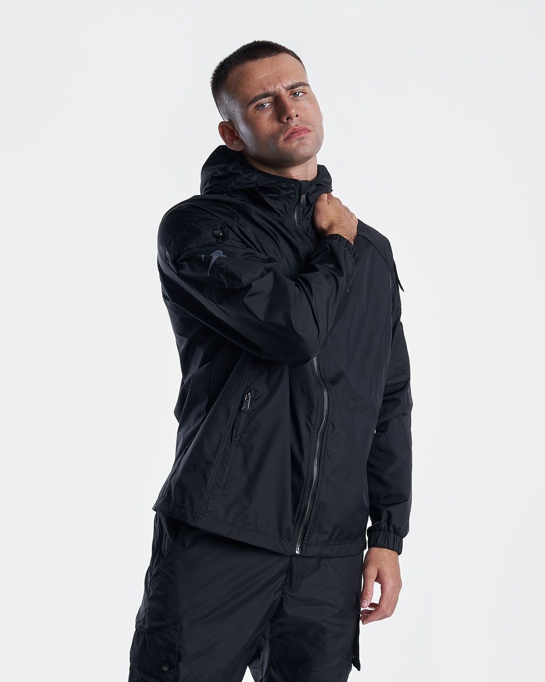 Вітровка Dundee Windbreaker - Чорна, M